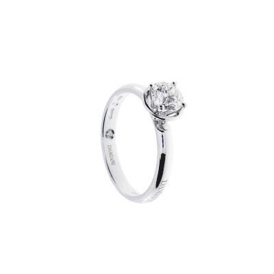 Anello solitario Minou