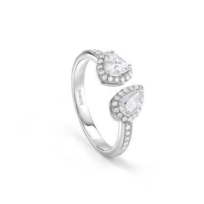 Anello solitario Minou
