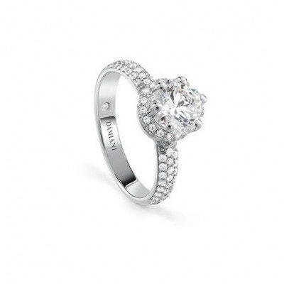 Anello solitario Minou