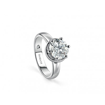 Anello solitario Minou con diamante ct. 0,71 ct. F VS1