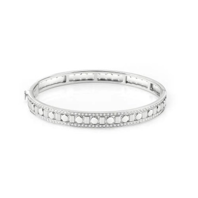 Bracciale Belle Epoque Reel in oro bianco con diamanti