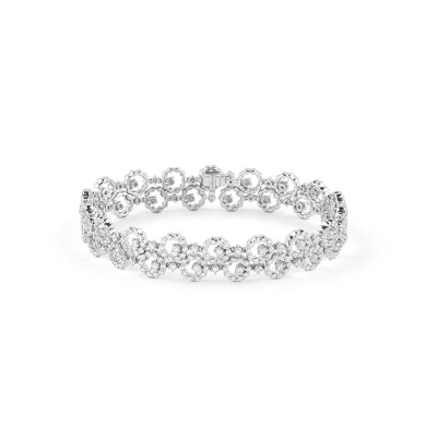 Bracciale Emozioni in oro bianco e diamanti