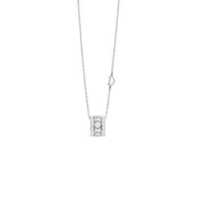 Collana Belle Epoque Reel oro bianco e diamanti