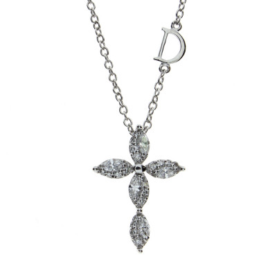 Collana Emozioni in oro bianco e diamanti
