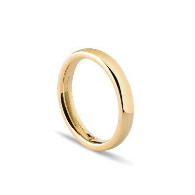 Fede nuziale veramore in oro giallo