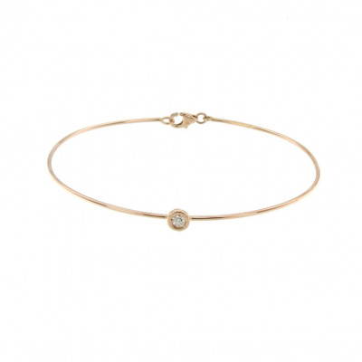 Bracciale rigido diamante