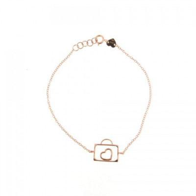 Bracciale Valigia con Cuore