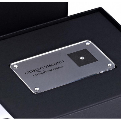 Diamante in blister certificato 0,24 ct. G IF