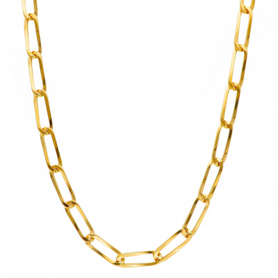 Girocollo in oro giallo maglia catena grumetta 13,70 g