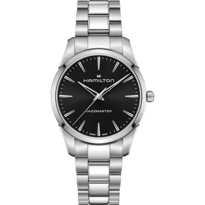 Jazzmaster Quartz 40 mm nero