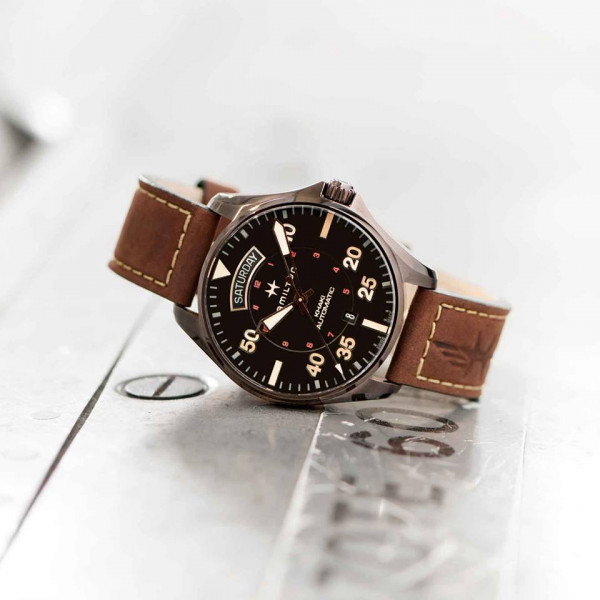 Hamilton Khaki Aviation Pilot Day Date