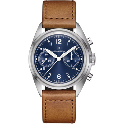 Khaki Aviation Pilot Pioneer Mechanical Chrono
