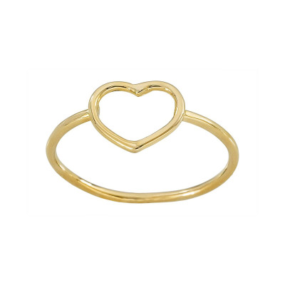 Anello Cuore a filo piccolo