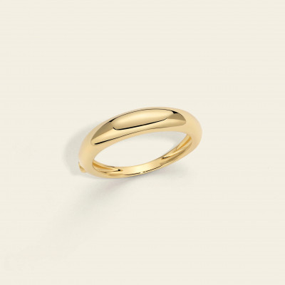 Anello Flow fascia bombata