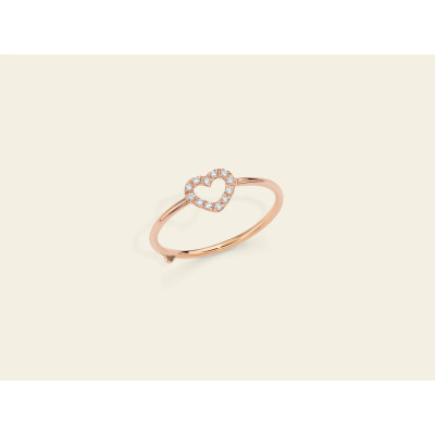 Anello micro Cuore 