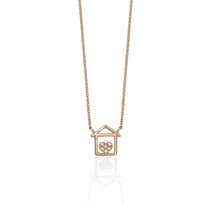 Collana Casetta diamanti