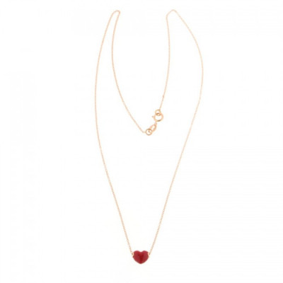 Collana Cuore rosso