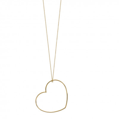 Collana lunga Cuore grande