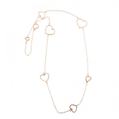 Collana Cuori a filo