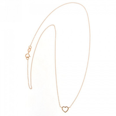 Collana Cuore oro rosa