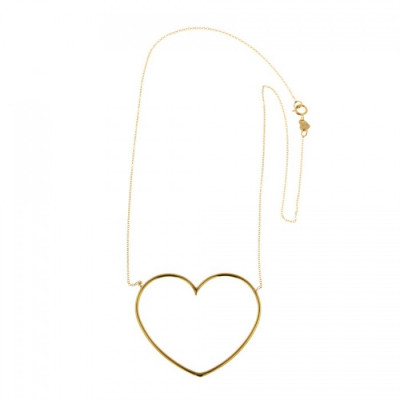 Collana Cuore oro giallo