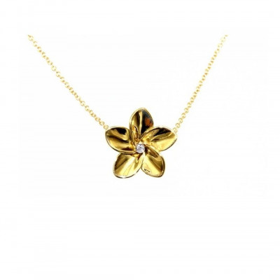 Collana Fiore frangipane