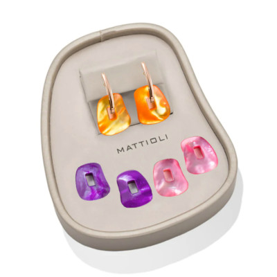 Puzzle Small Earrings Box Summer Sunset