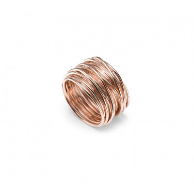 Tibet Ring in rose gold