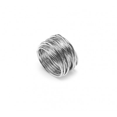 Tibet Ring in white gold