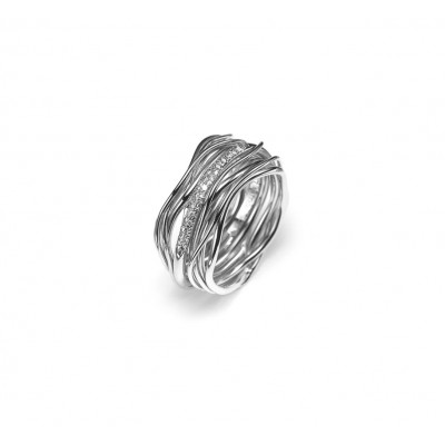 Tibet Ring in white gold 