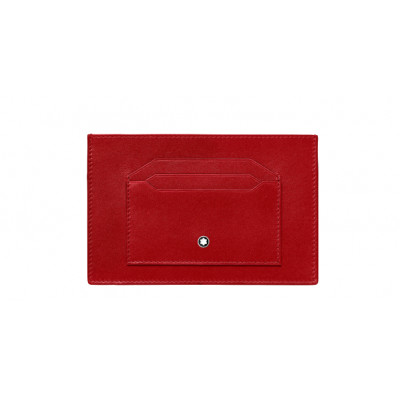 Portacarte Meisterstück 6 scomparti rosso