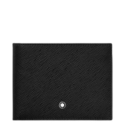 Portafoglio Sartorial con 6 scomparti e 2 tasche trasparenti