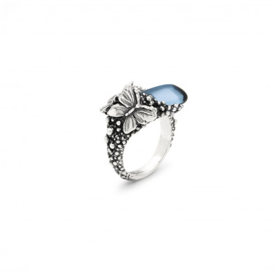 Anello Goccia Farfalle