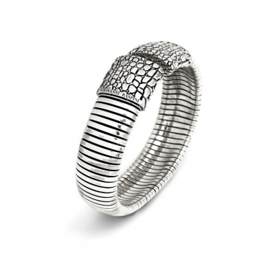 Bracciale Tubogas Croco grande