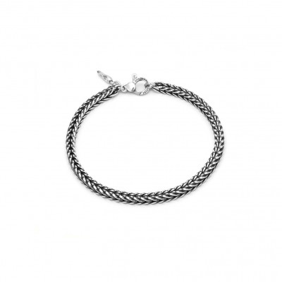 Bracciale Treccia Quadra
