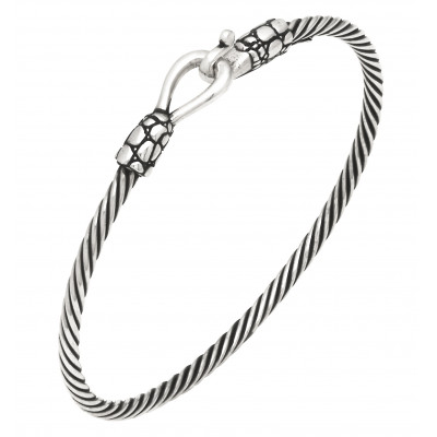 Bracciale Rigido Croco