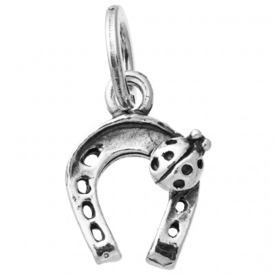Charm Ferro Di Cavallo Coccinella