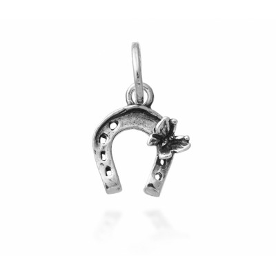 Charm Ferro di Cavallo Farfalla