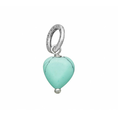 Charm Cuore Turchese