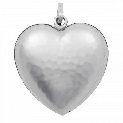 Charm Cuore martellato