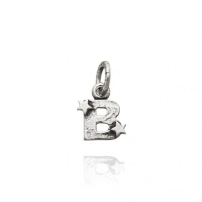 Charm Lettera Stelle B