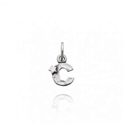 Charm Lettera Stelle C