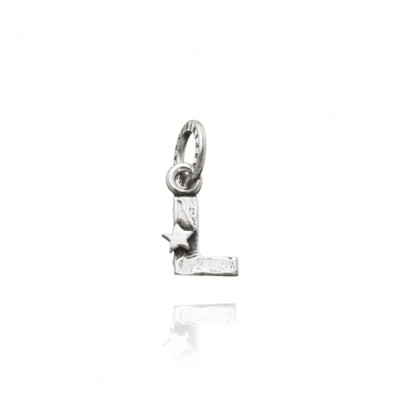 Charm Lettera Stelle L