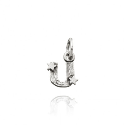 Charm Lettera Stelle U