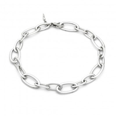 Collana Maglia Ovale Bold