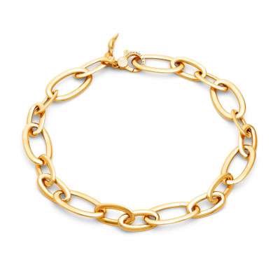 Collana Maglia Ovale Bold oro