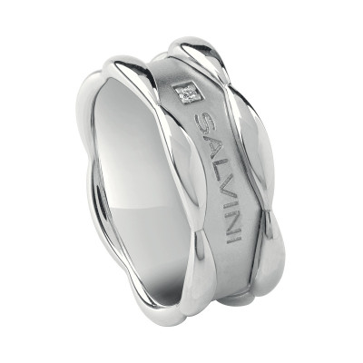 Anello Sunny in oro bianco e diamante