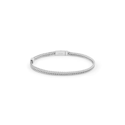 Bracciale Equilibrio in argento - Spigata piatta small 18 cm