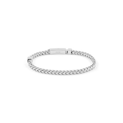 Bracciale Equilibrio in argento - Spigata squadrata Big 19 cm