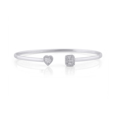 Bracciale Magia in oro bianco e diamanti